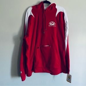 Holloway Marshall Racing Yuasa Men's Red Hoodie Sweater Size Adult 2XL / XXL NWT